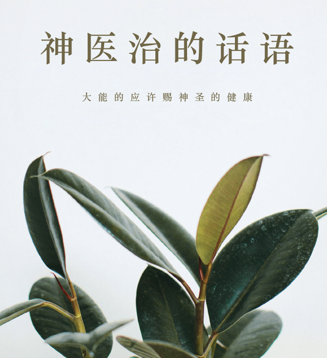 神医治的话语